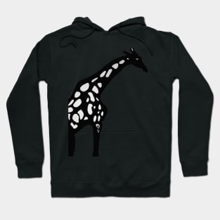 Girrafe Shadow Silhouette Anime Style Collection No. 158 Hoodie